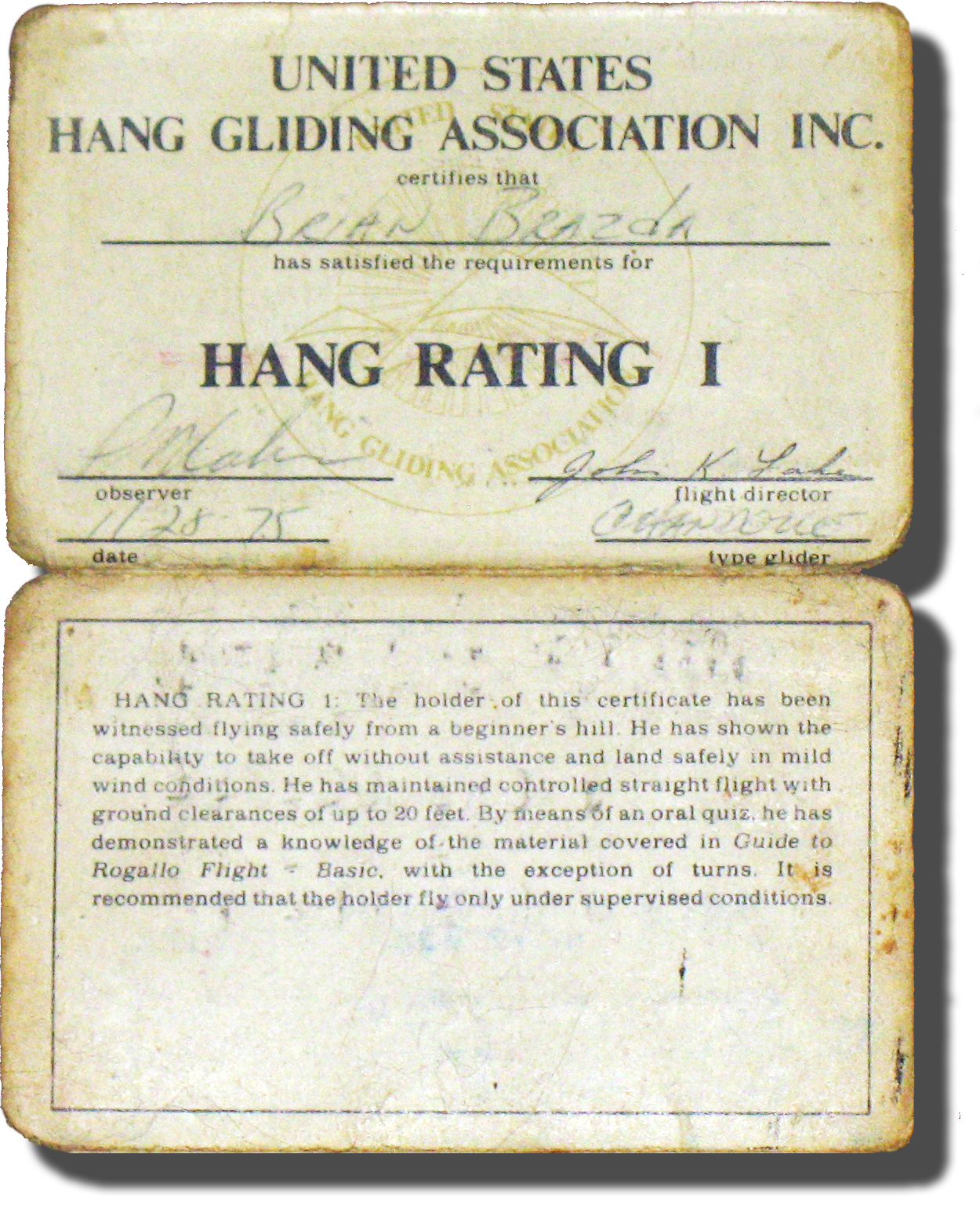 Hang I Rating